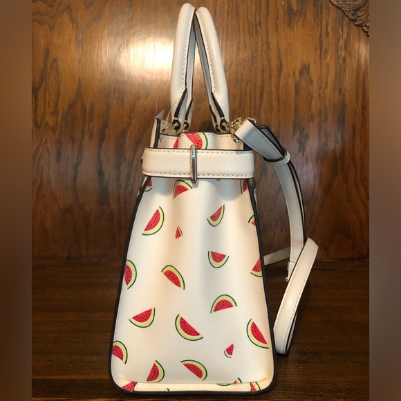 NWT-Kate Spade-SET-Staci-Watermelon Party-Medium Satchel & Large Zip Wallet-$628 - Picture 4 of 16